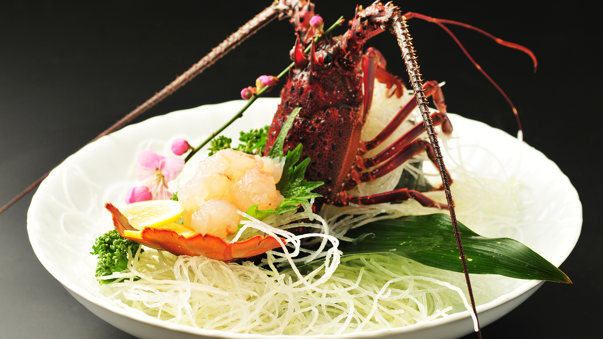 伊勢海老のお造り