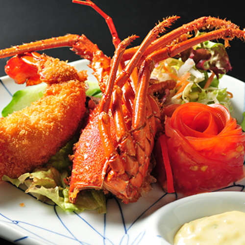 伊勢海老のタルタルソース焼