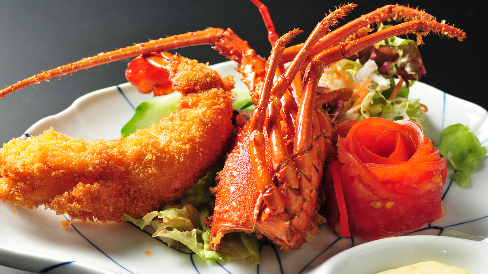 伊勢海老のタルタルソース焼