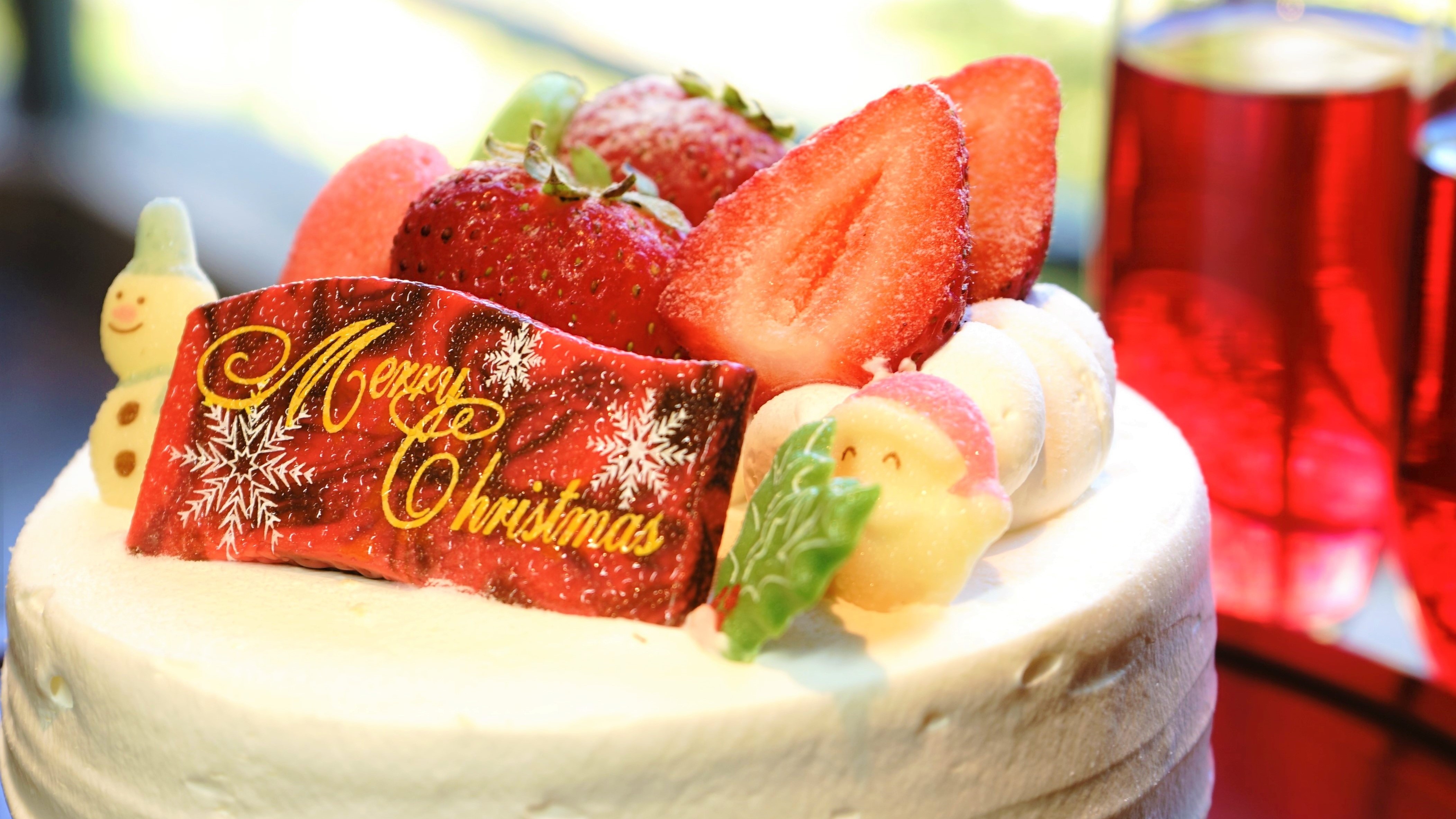 【クリスマス】クリスマスケーキイメージ※3～4名様サイズ