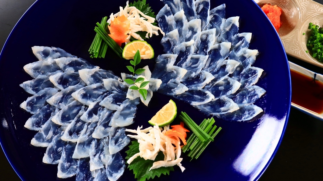 【　ふぐ幸　御食事　】　スタンダード◆伊勢海老お造り　or　白子付き　15,400円コース！