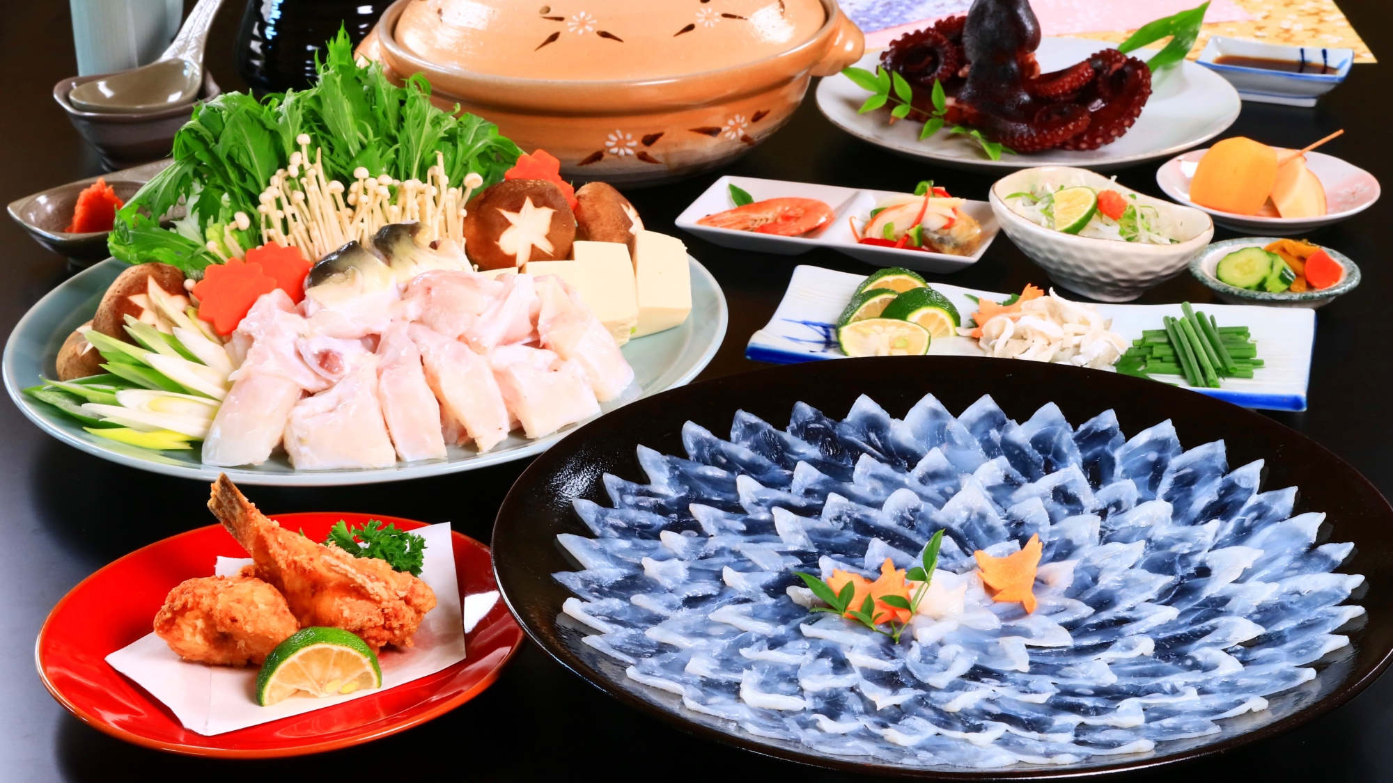 ふぐ潮◆リーズナブル◆とらふぐのフルコース