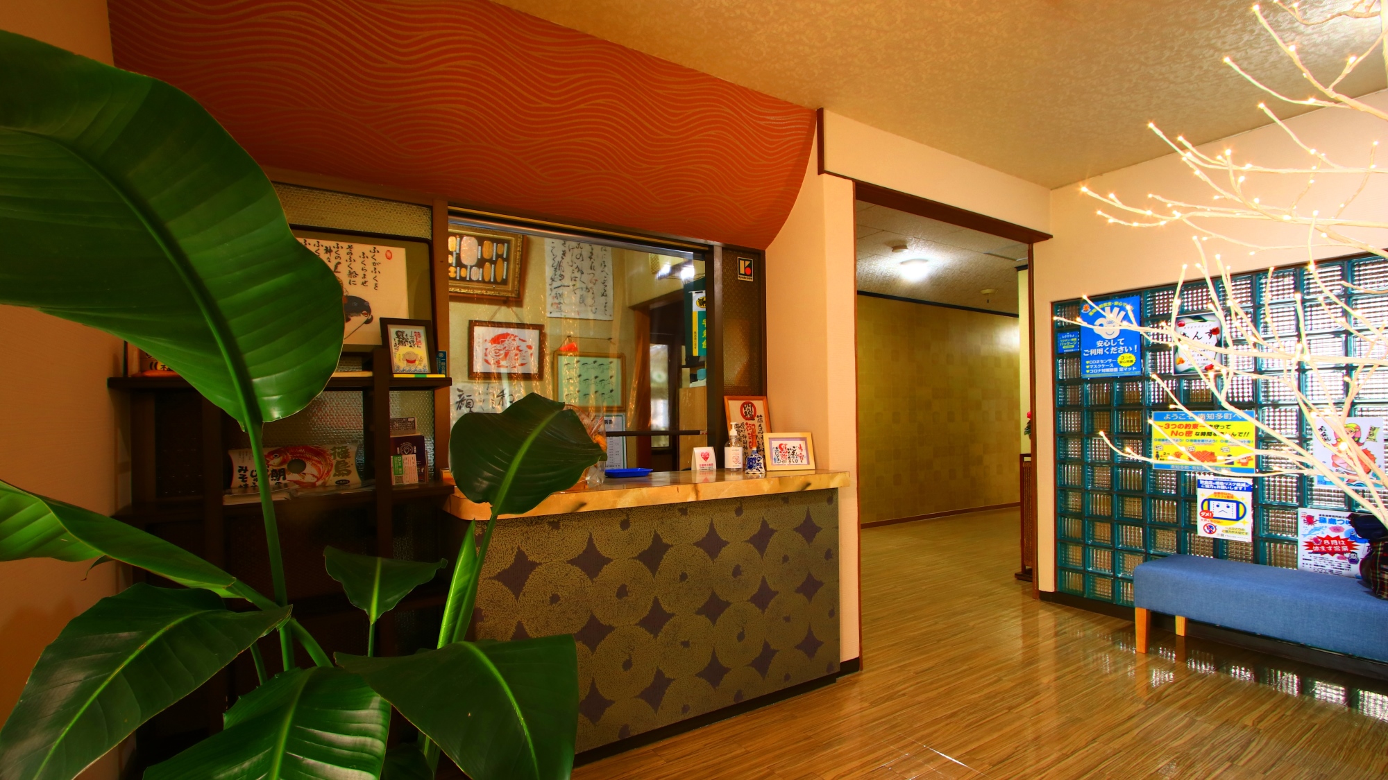 館内◆アットホームなフロントです