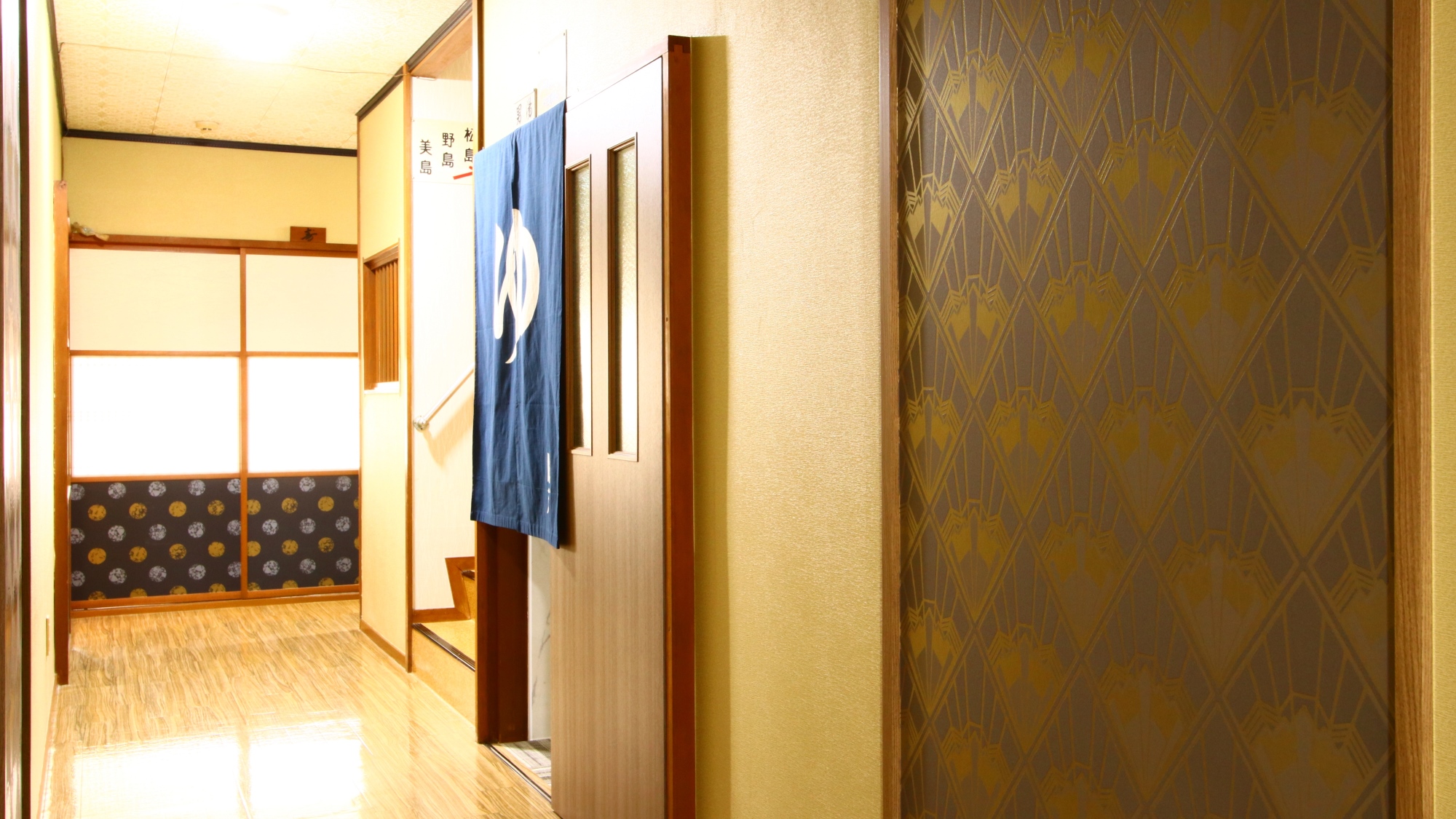 館内◆お風呂場までの道のりです♪