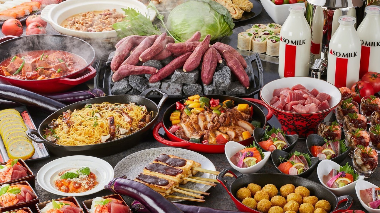 大人気ディナービュッフェ