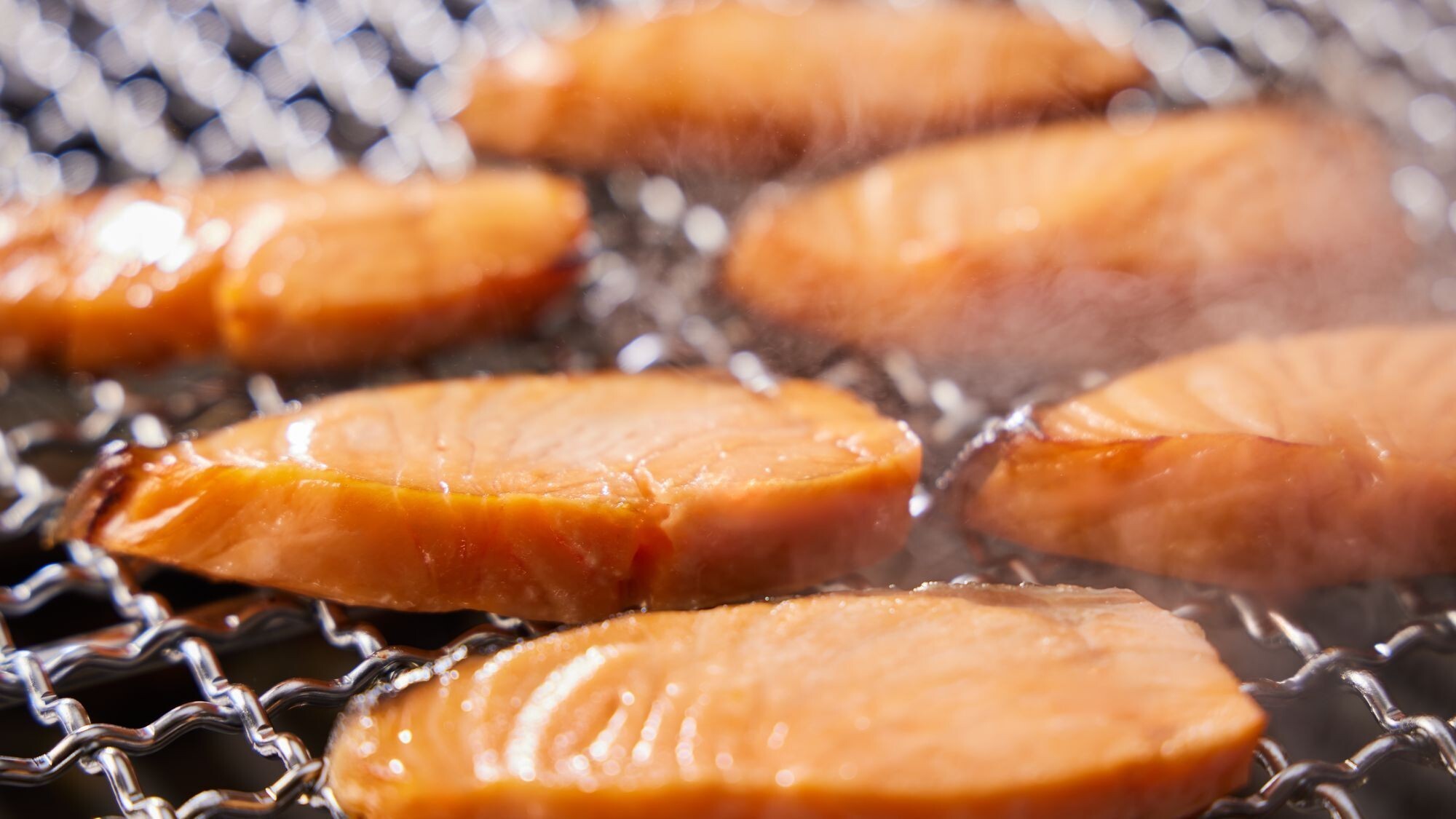 ライブグリル 鮭の塩焼き