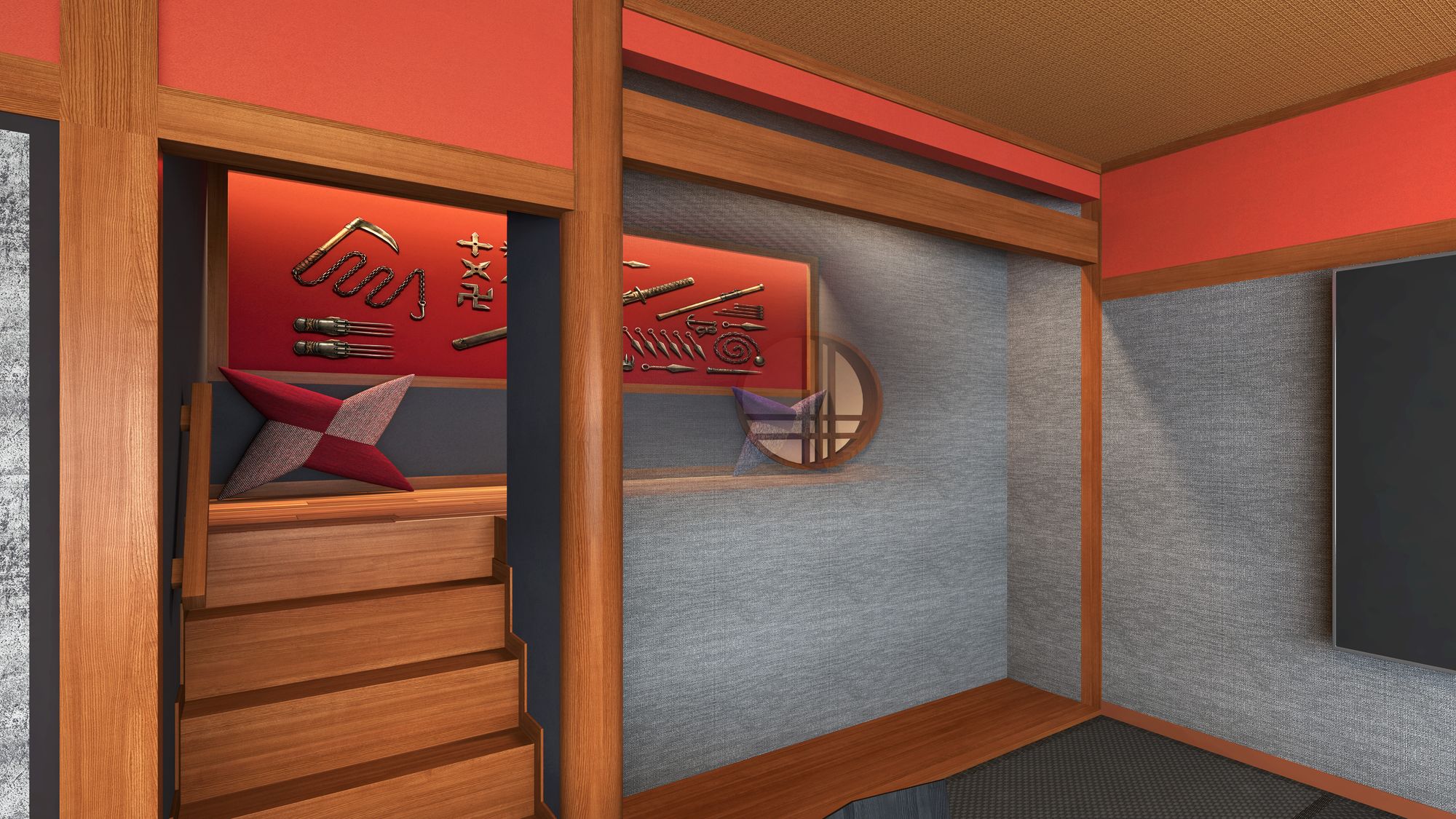 【2026年4月改装】イーストウイング　忍者ファミリールーム（イメージ）