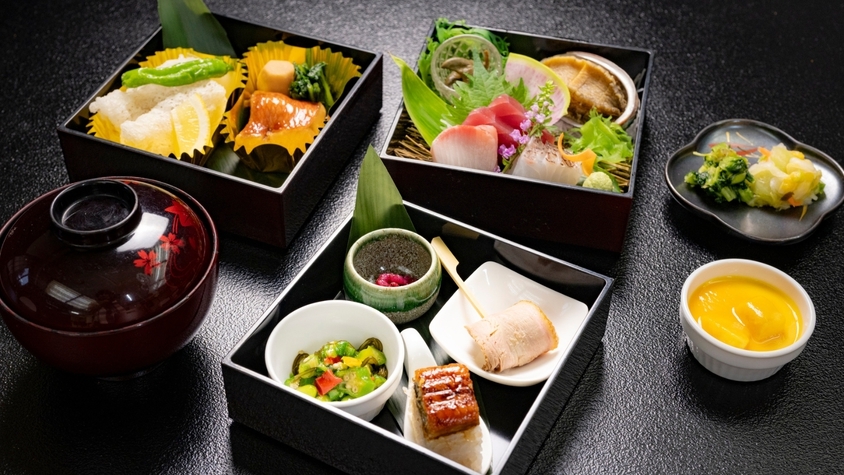 【おこもりプラン】お重・お部屋食　料理自慢の宿が作るお重をお部屋食で堪能！