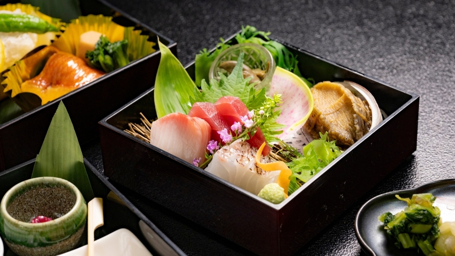 【おこもりプラン】お重・お部屋食　料理自慢の宿が作るお重をお部屋食で堪能！