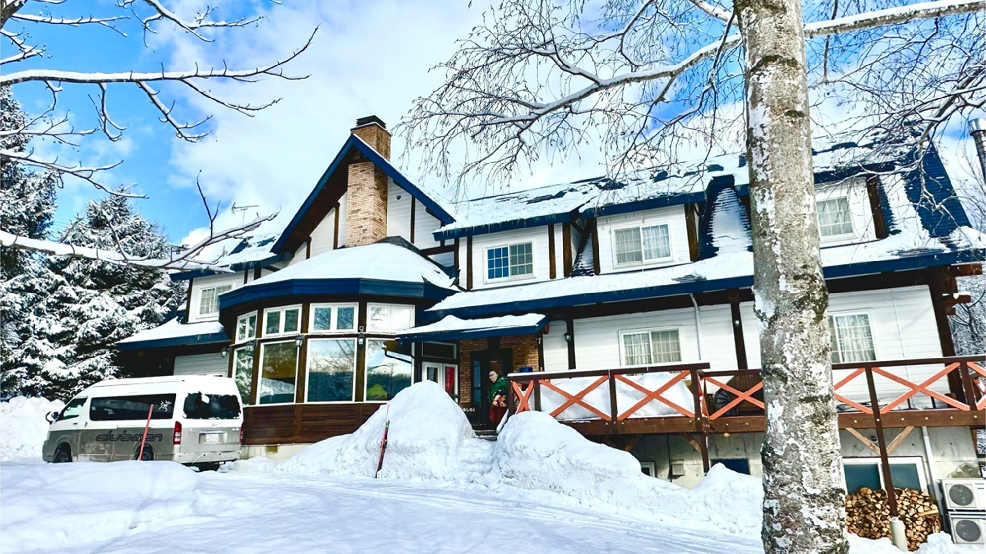 ◆ロッジ外観　冬季はウインタースポーツを満喫できます！