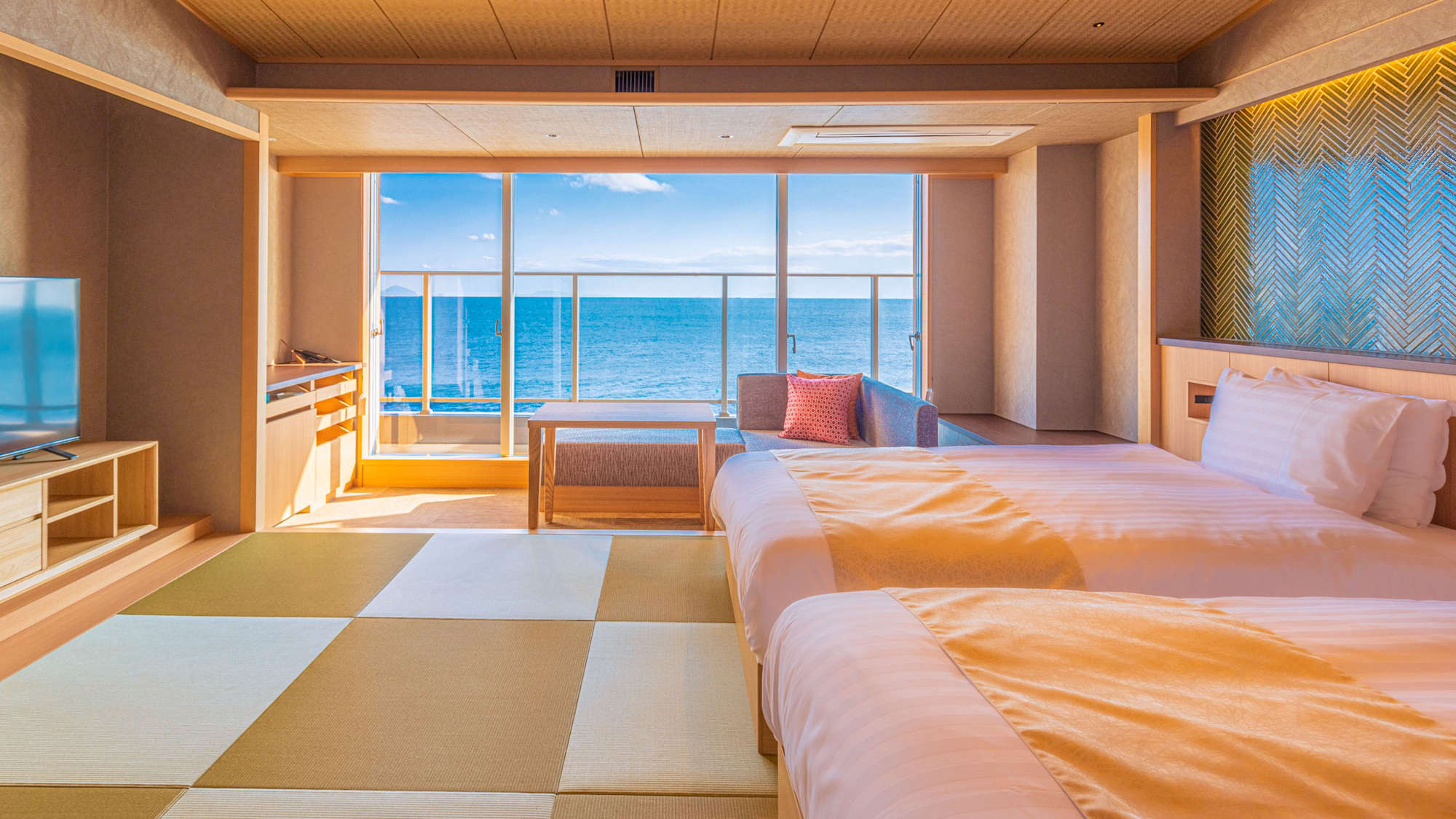 和モダン和洋室　『海来・海音・海色』