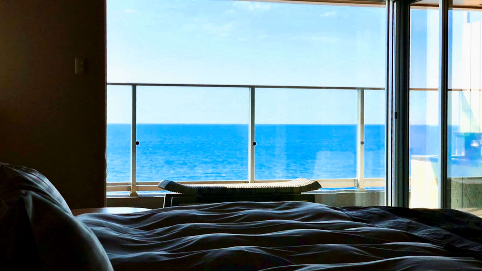 温泉掛流し露天風呂付絶景和モダン『海生』