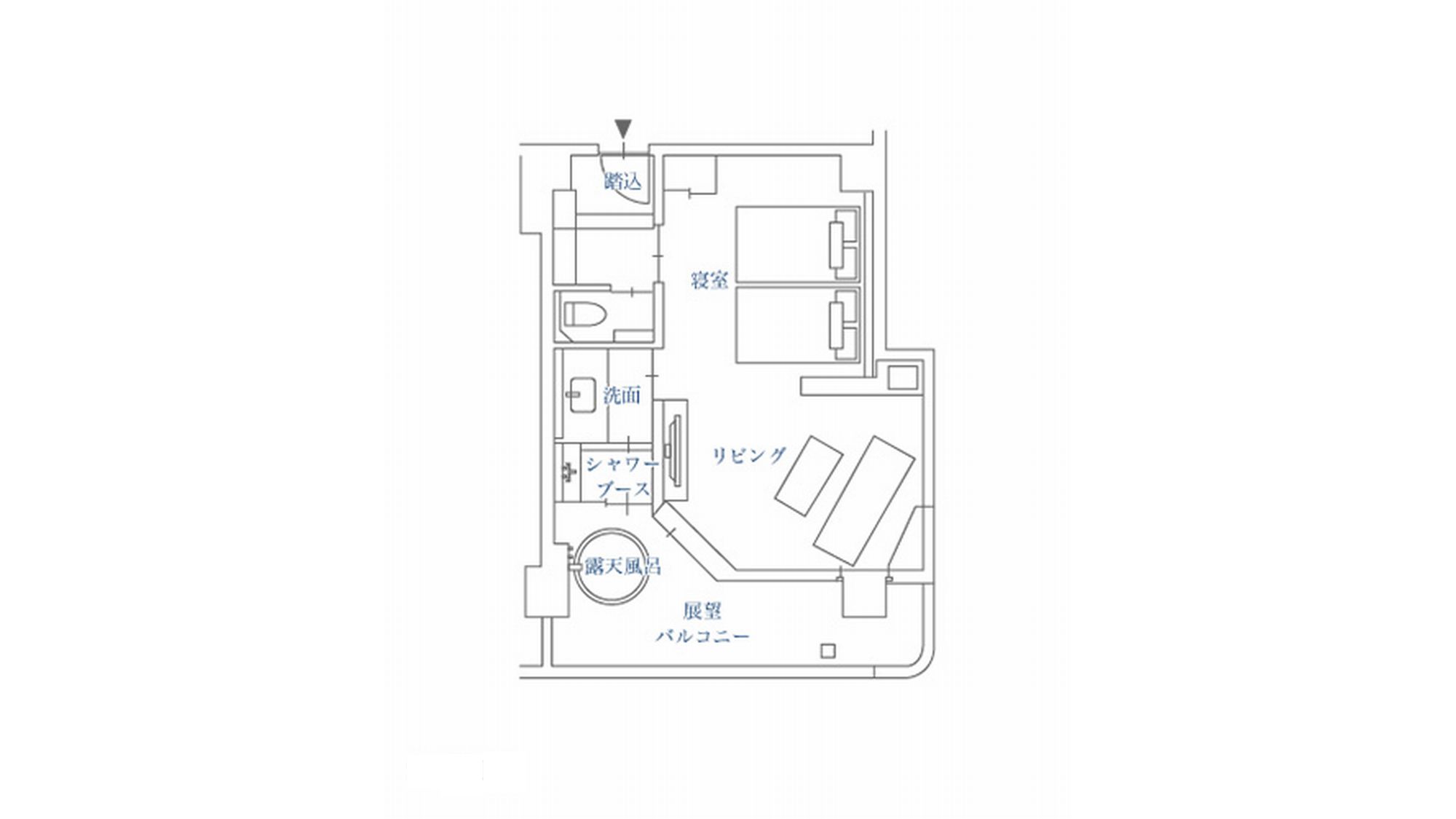 温泉掛流し露天風呂付絶景和モダン『星辰』