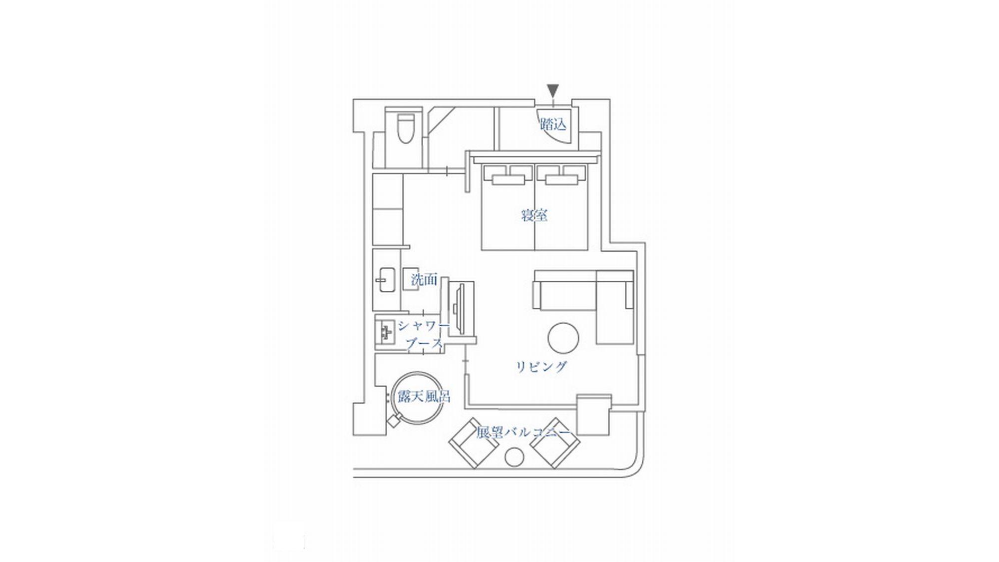 温泉掛流し露天風呂付絶景和モダン『粋』