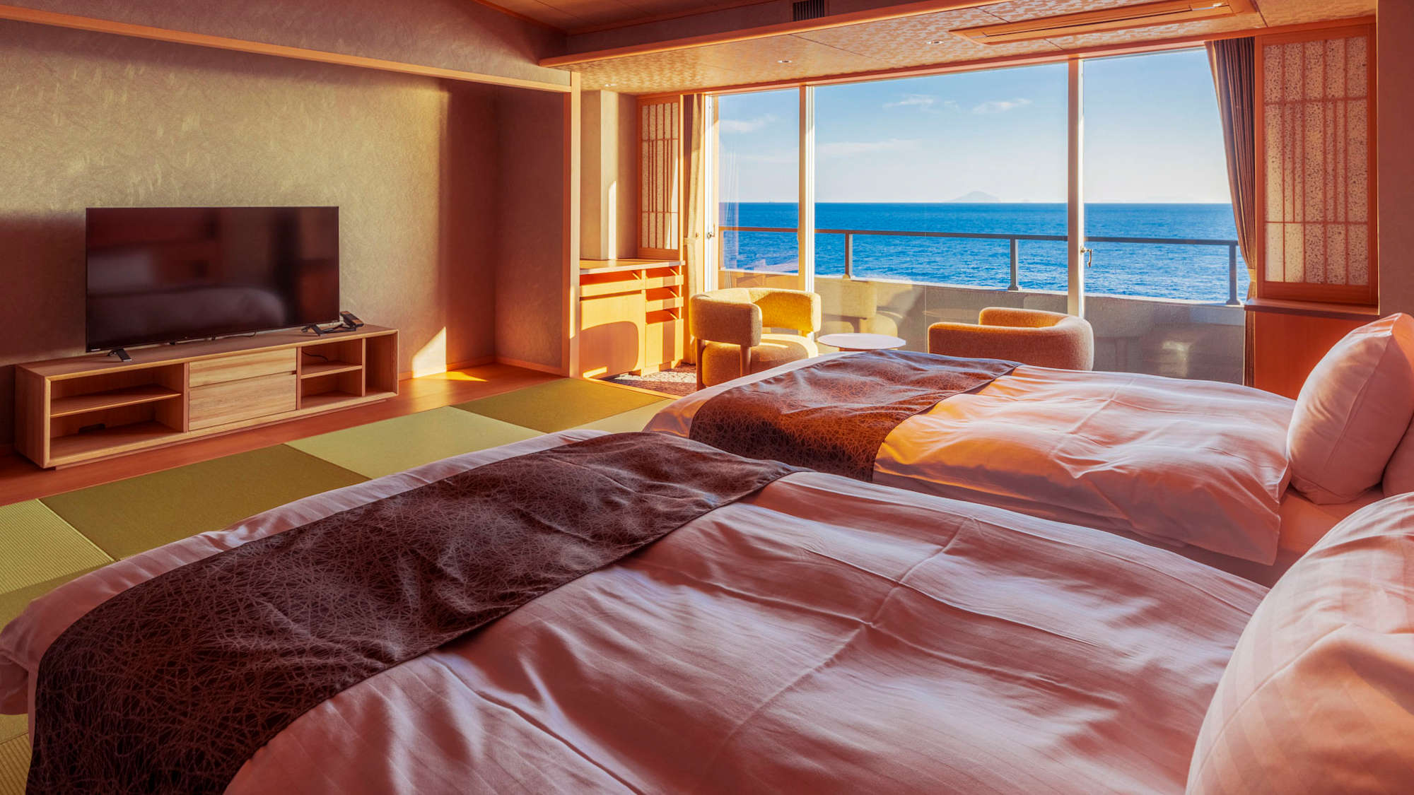 和モダン和洋室　『月波』