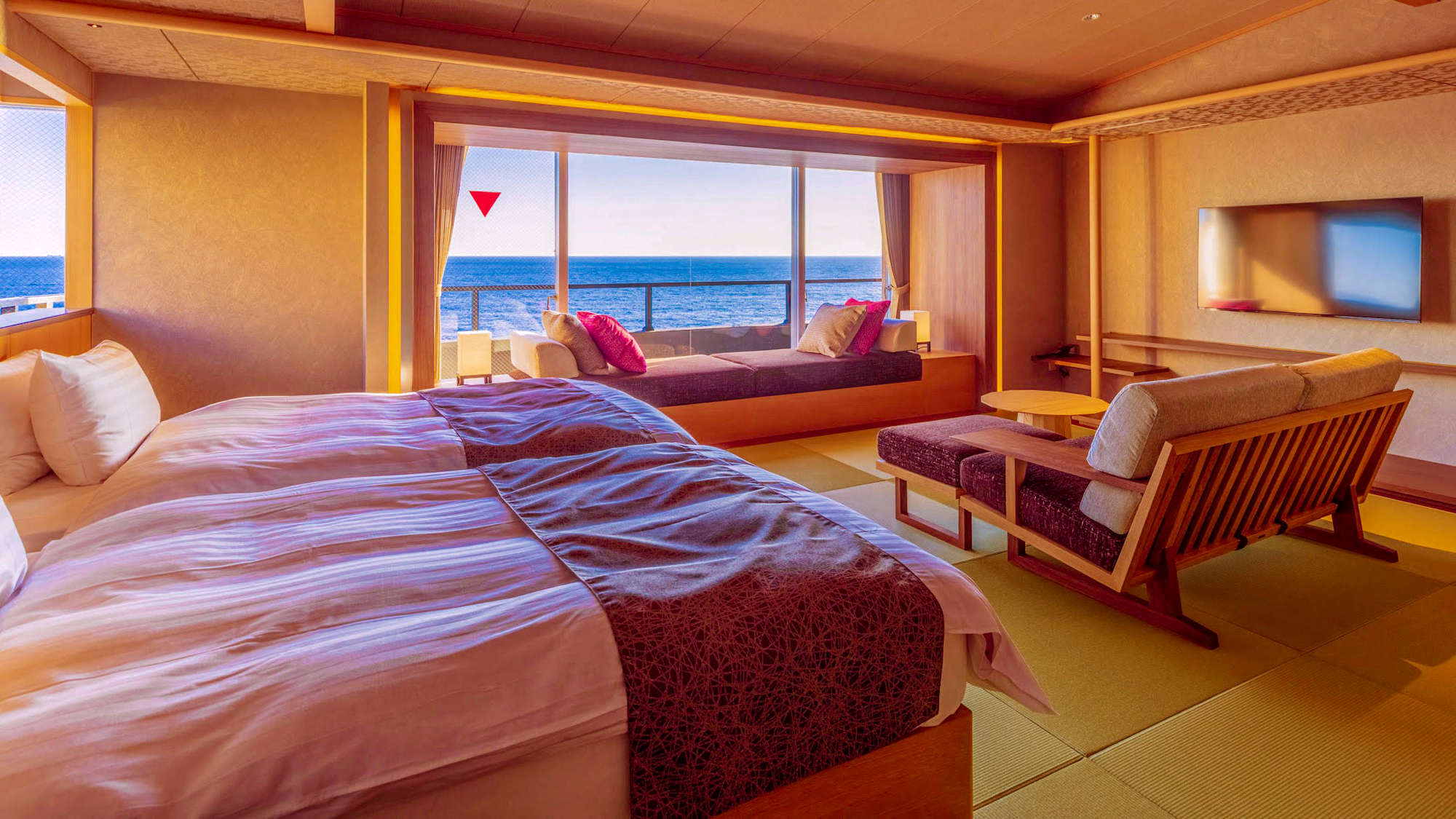 和モダン和洋室　『青波』