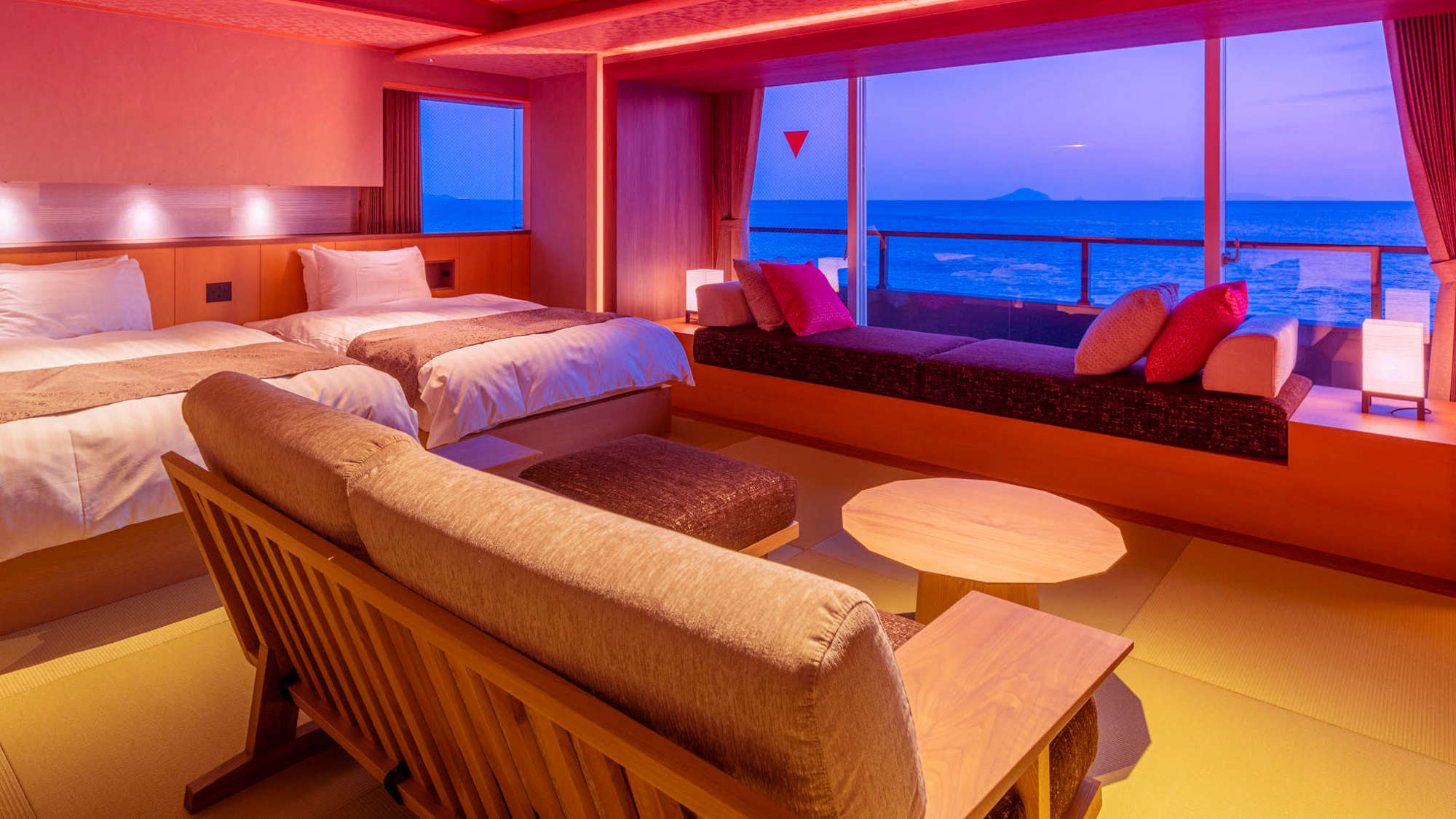 和モダン和洋室　『青波』