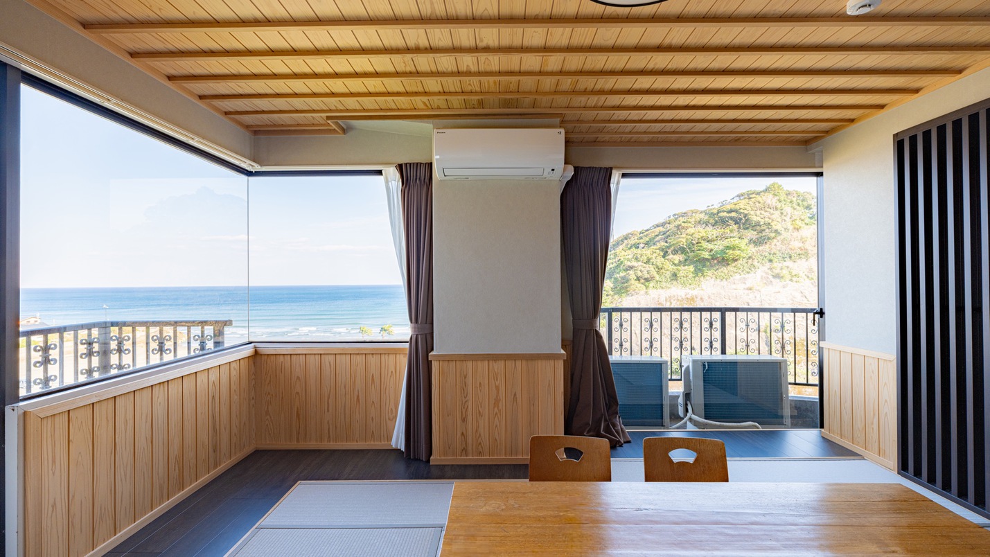 美しい太平洋が望めます