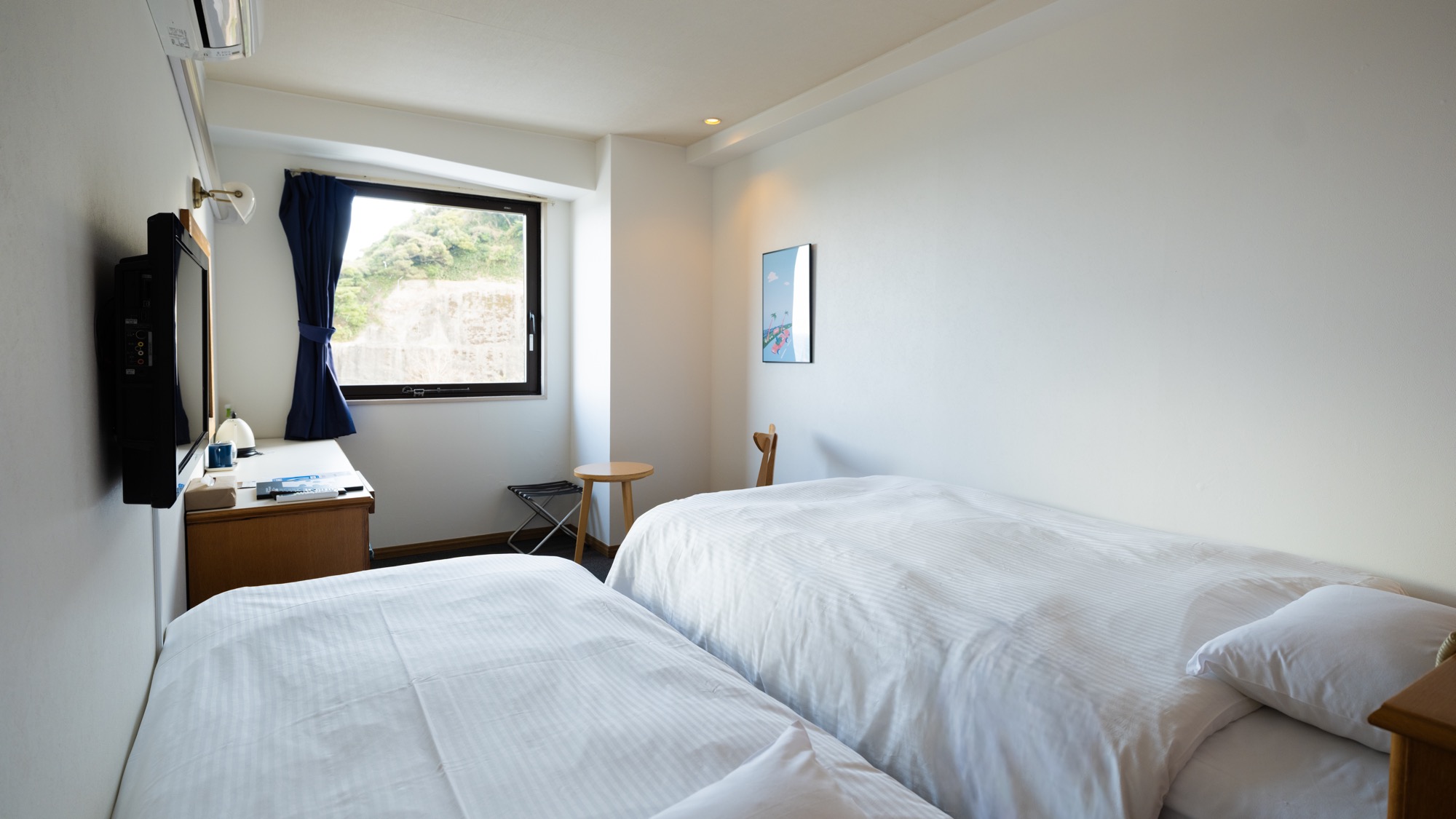 【オーシャンビュー】コンパクトツイン