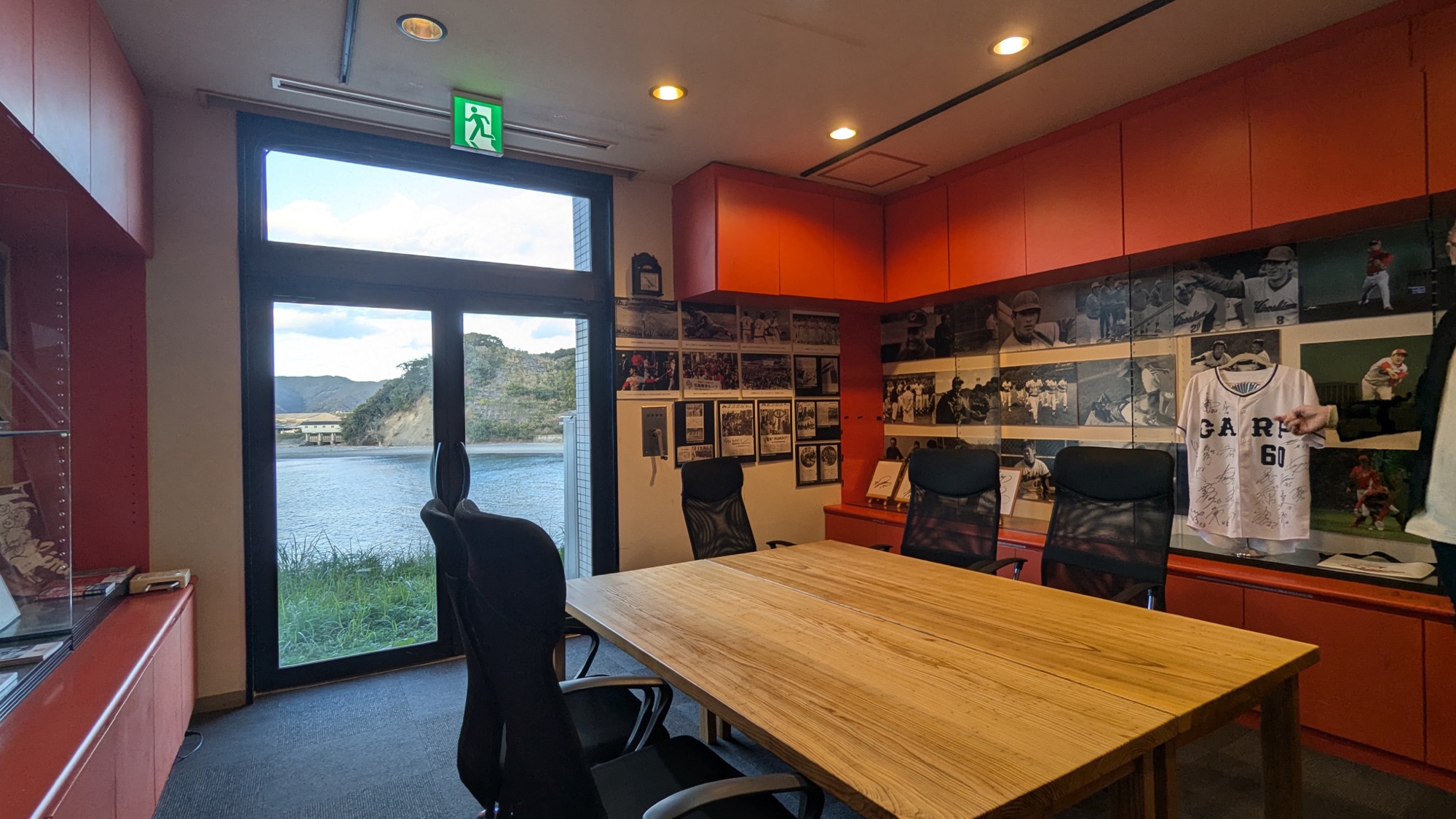 カープ展示室（ご自由に見学いただけます）