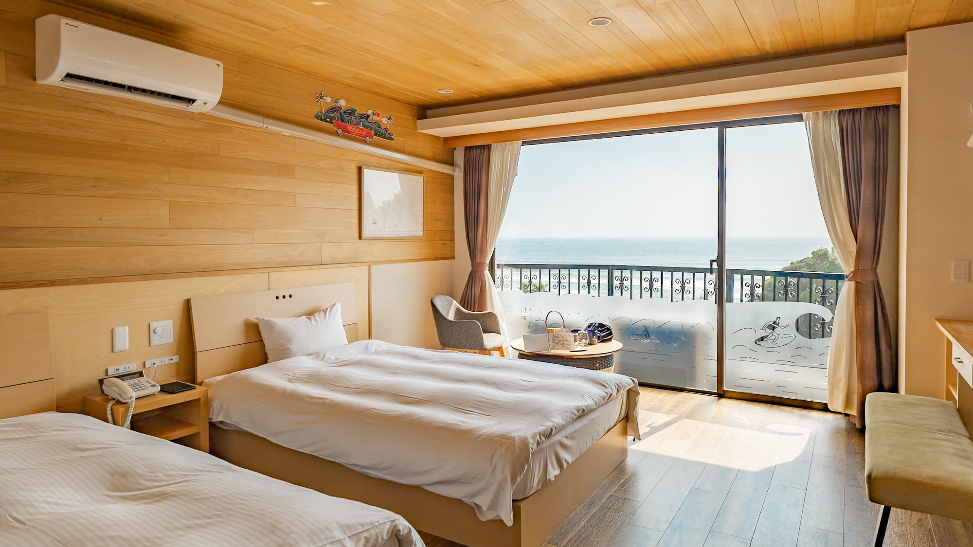 【オーシャンビュー】 デラックスツイン