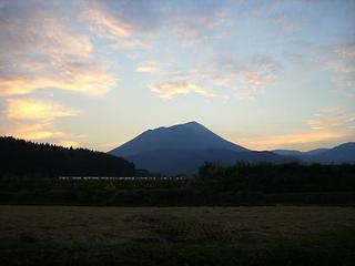 高千穂の峰　夕焼け