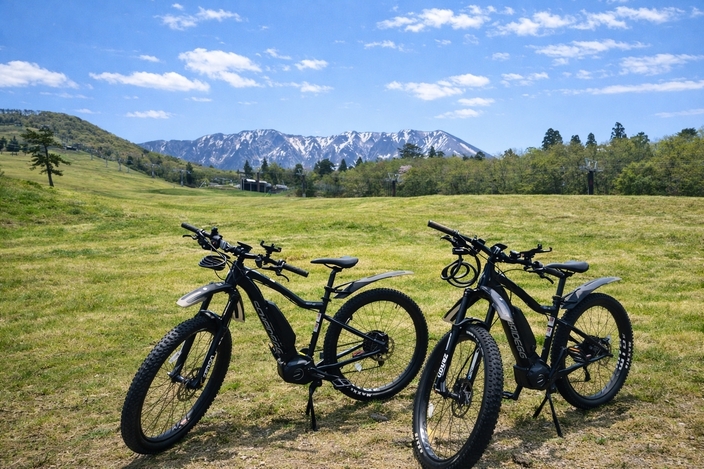 電動アシストMTBレンタル付きプラン☆大山をもっと自由に楽しむアクティブステイ☆