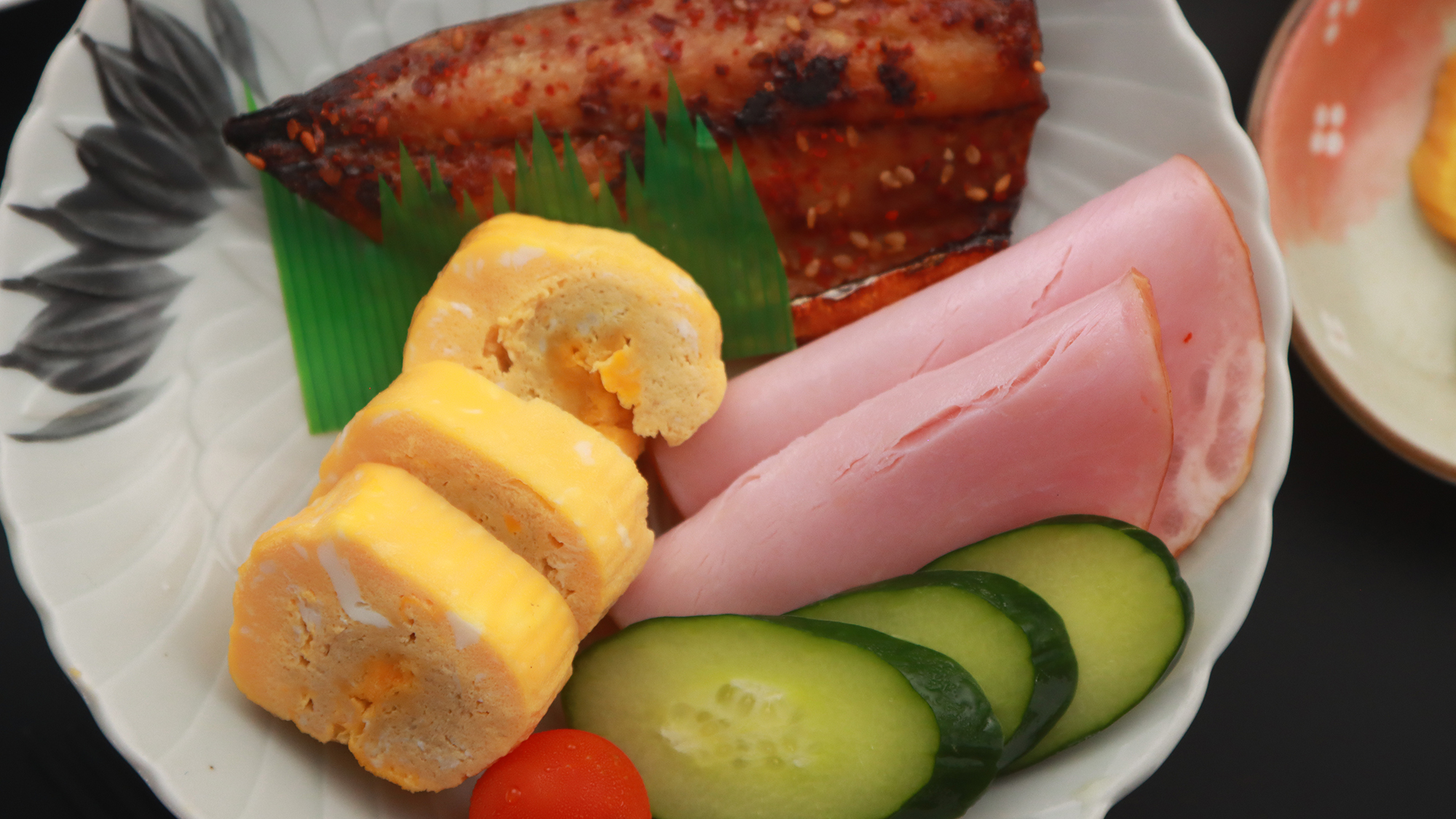 【お料理】 スタンダード　朝食 とーちゃん手作りフクラギのみりん干し