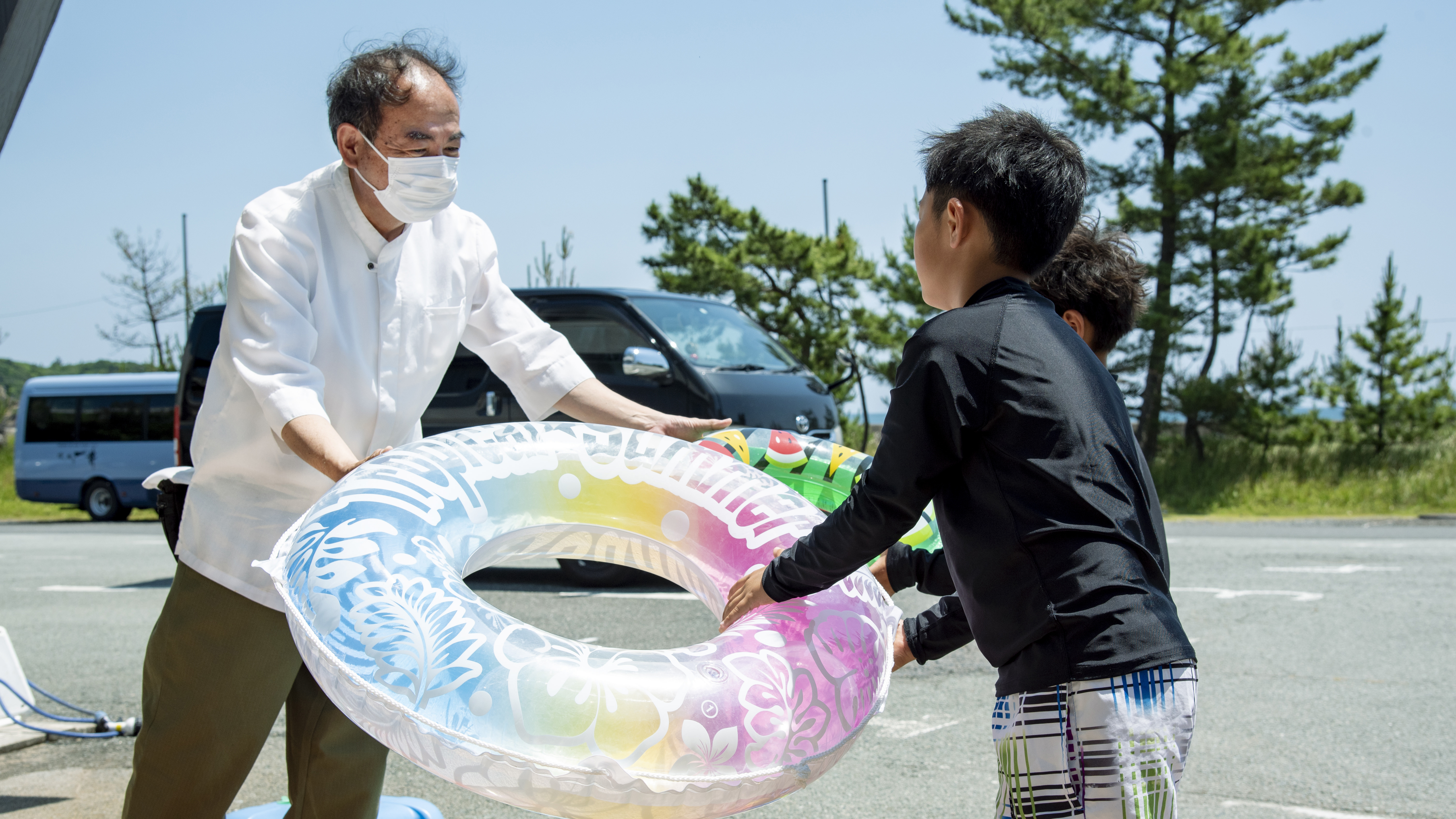 夏休みプランは備品の各種貸出あり