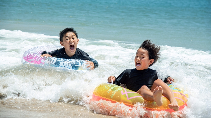 夏といえば海水浴