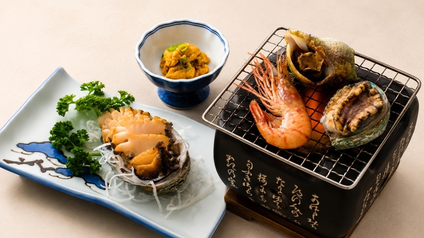 【あわび２品＆煮うに】ほどよく贅沢〜９月のスタンダードプラン