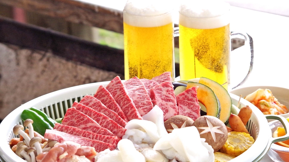 春秋限定！みんなでわいわい《乾杯生ビール付き！BBQ》