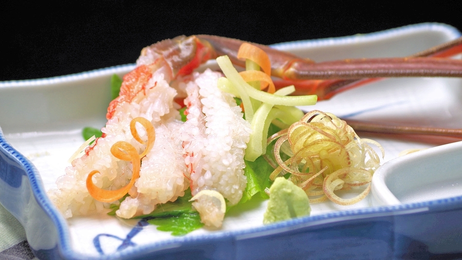 【蟹◇特上コース】焼・茹・鍋！カニ刺しと甲羅焼きまで・・・蟹を味わい尽くすならコレ◎