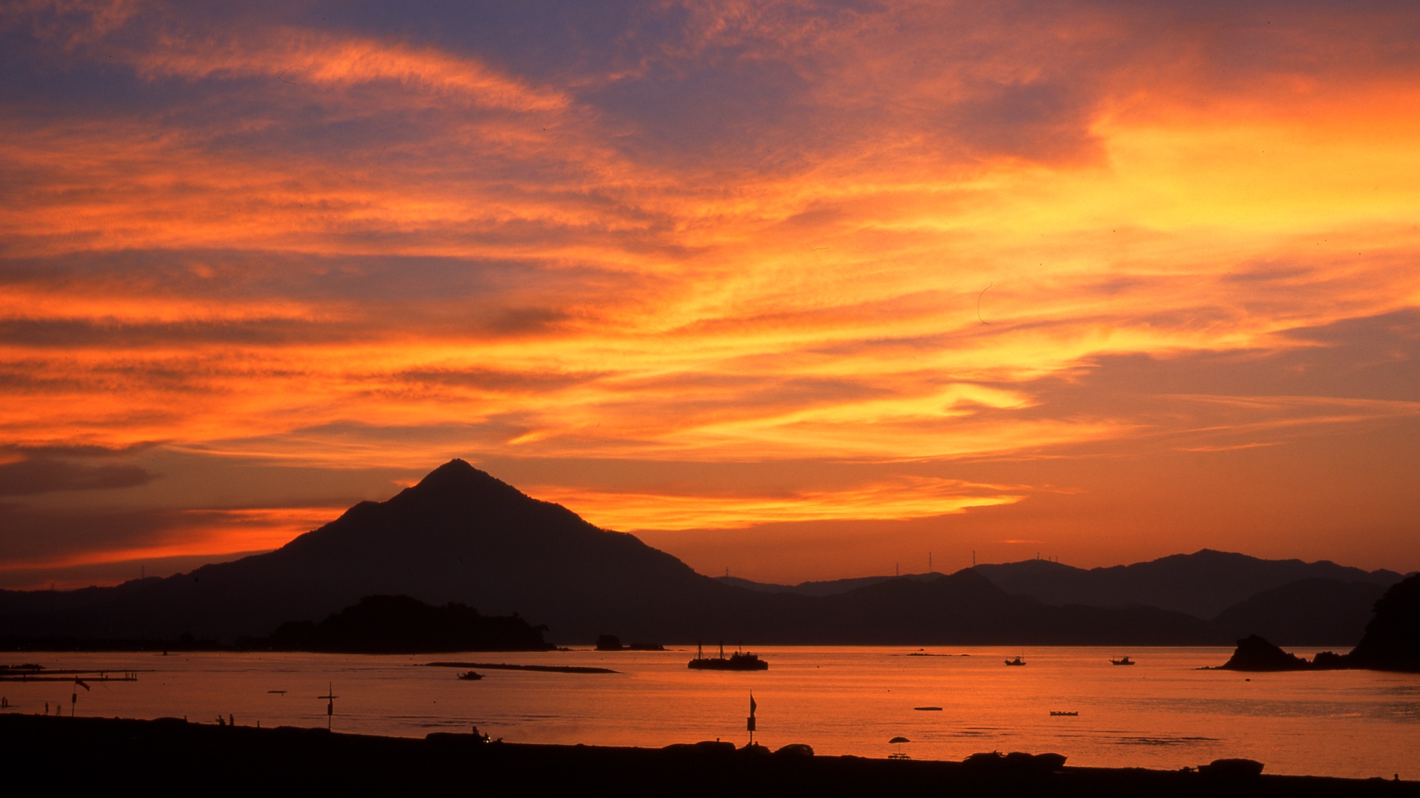 *和田夕景