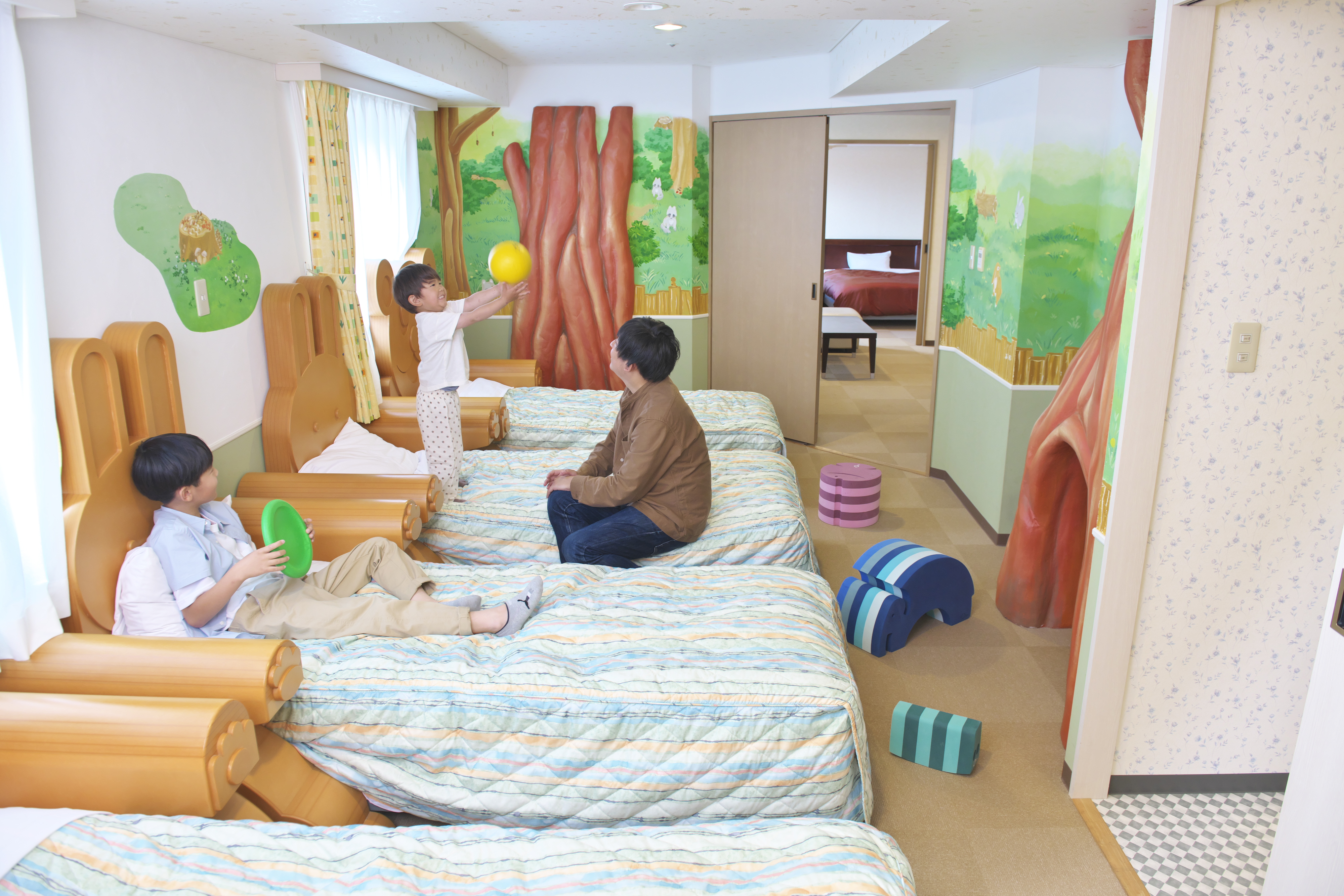 ファミリースイートルーム子供部屋