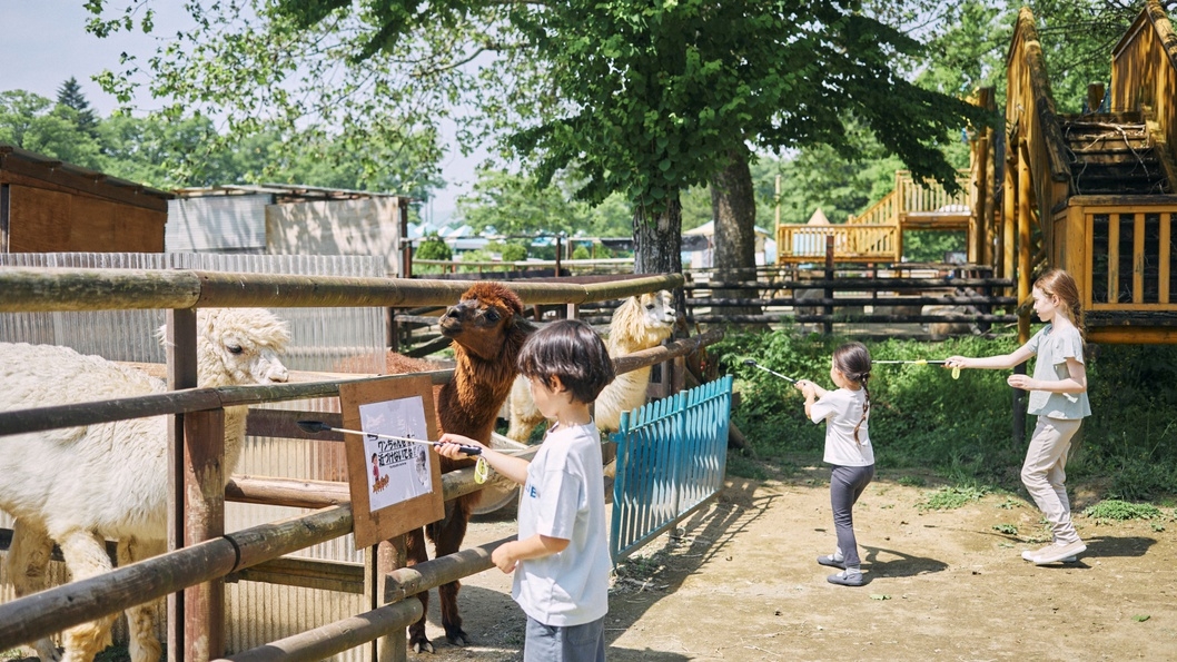 【チケット付】りんどう湖ファミリー牧場入園＆乗り放題「エンジョイパス」付＜夕朝食付・ラウンジ付＞
