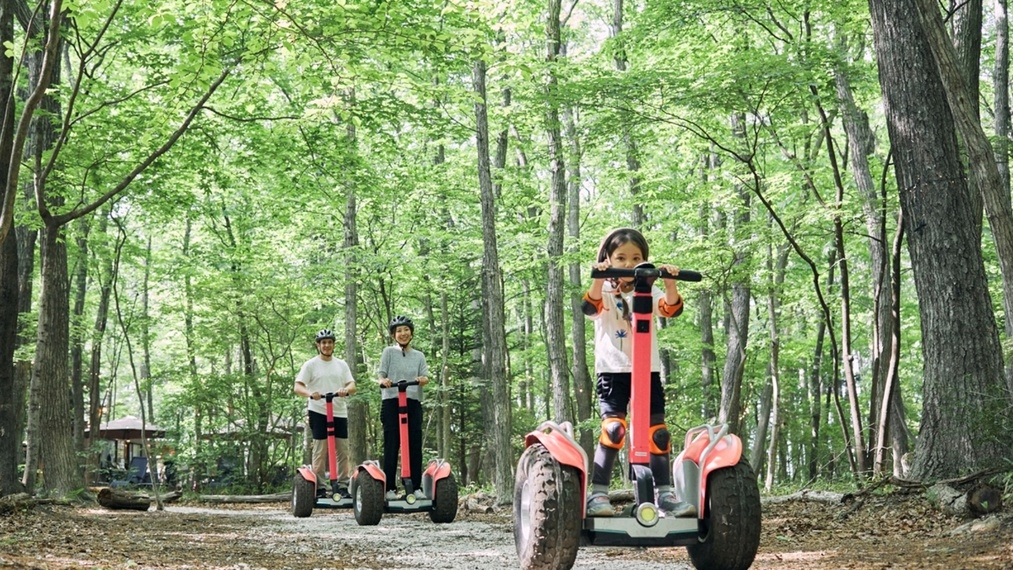 那須の自然を駆け抜ける｜森のジャイロライド体験付きオールインクルーシブプラン＜夕朝食・ラウンジ付＞