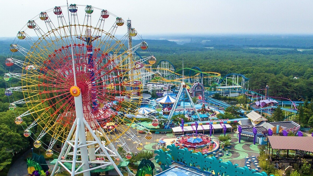 【那須ハイランドパーク】(ホテルから車で約25分）40種以上のアトラクション♪