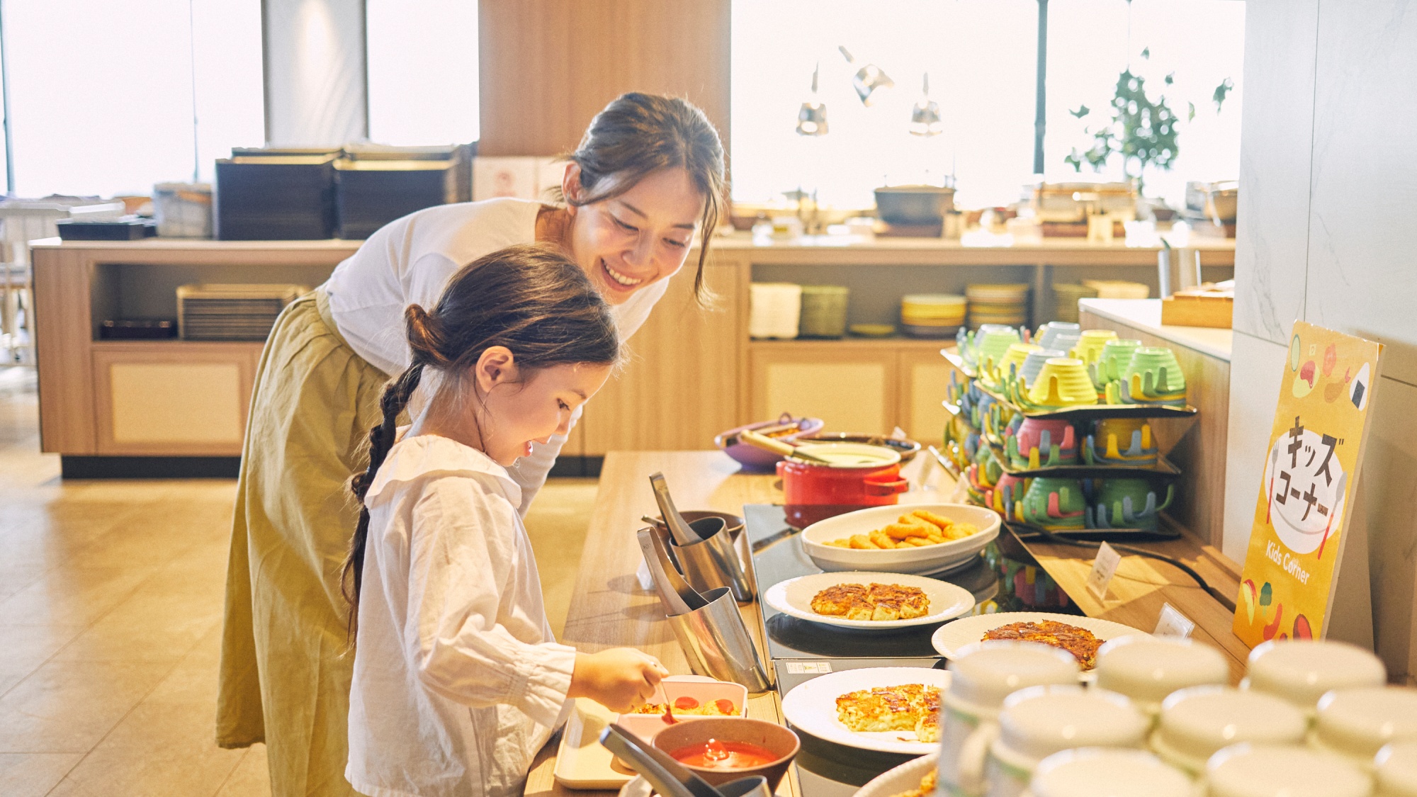 【レストラン】お子様向けのキッズコーナーもご用意しております。