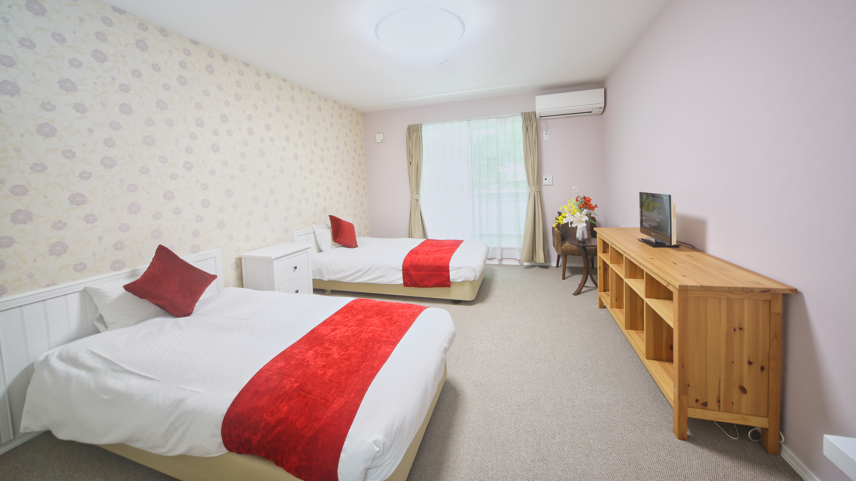 ◆フュージョン倶楽部スタンダードツイン【禁煙】■最大2名■