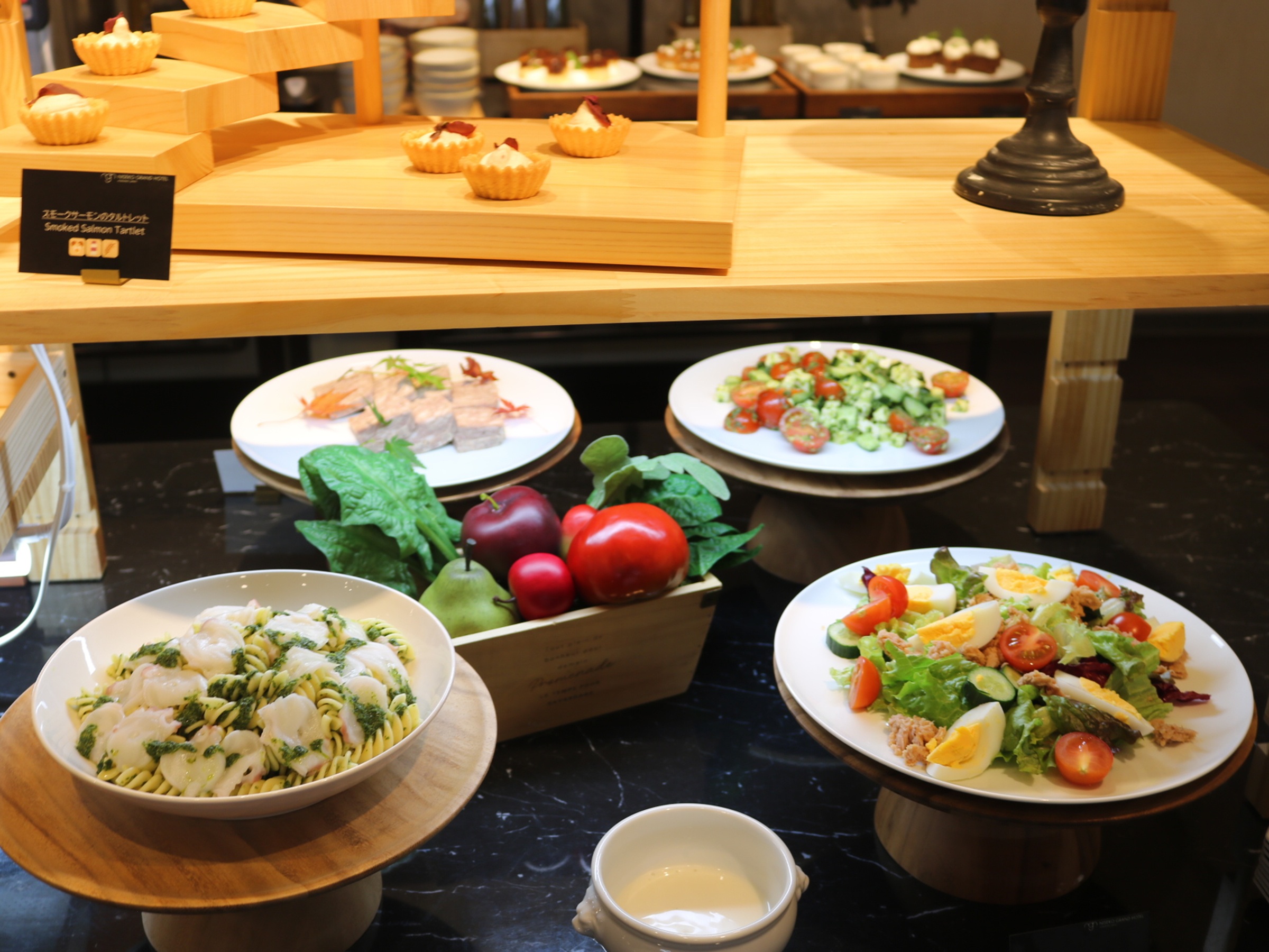 夕食ビュッフェ