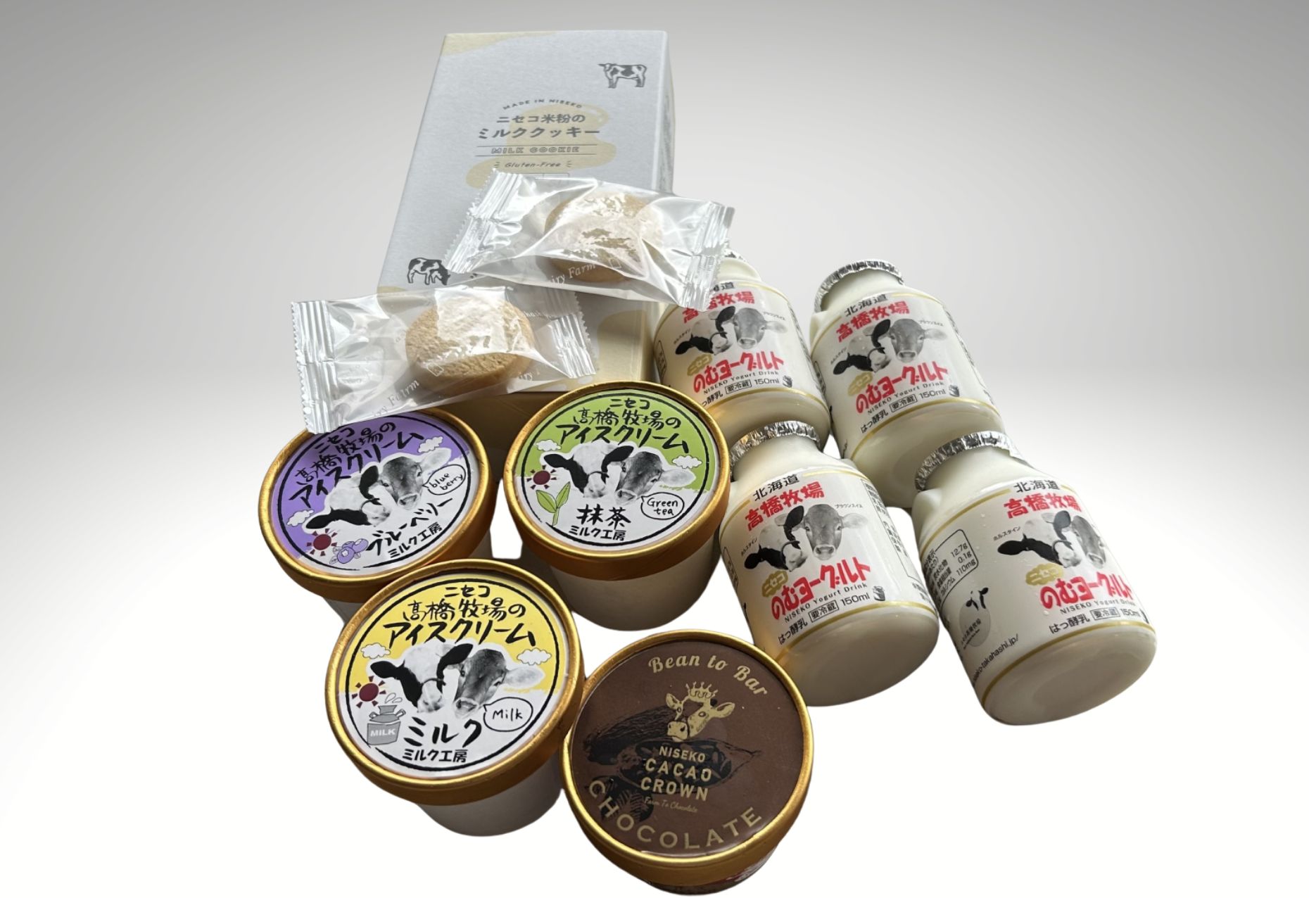 ニセコミルク工房のスイーツ