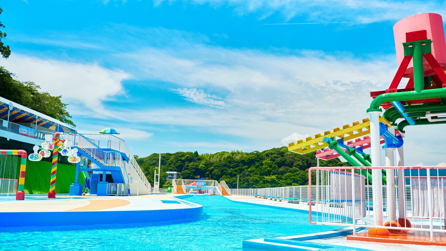 【夏休み】プール＆遊園地1DAYフリーパス付バイキングご宿泊プラン2025≪眺望：湖側≫　