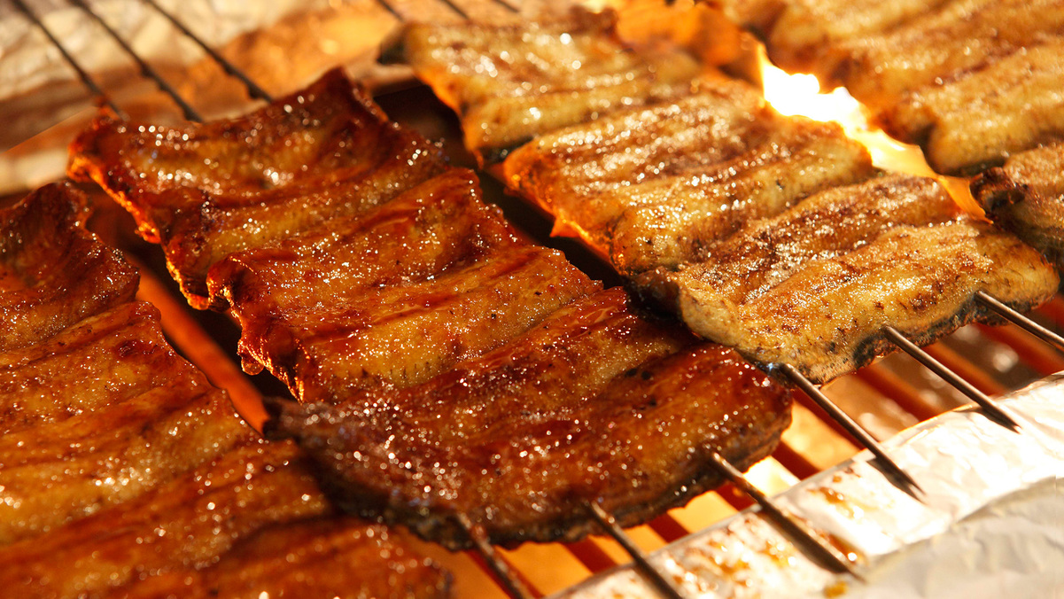 浜名湖鰻の蒲焼食べ放題＆お酒も飲み放題！贅沢バイキングと温泉を満喫！スタンダードプラン≪眺望：庭側≫