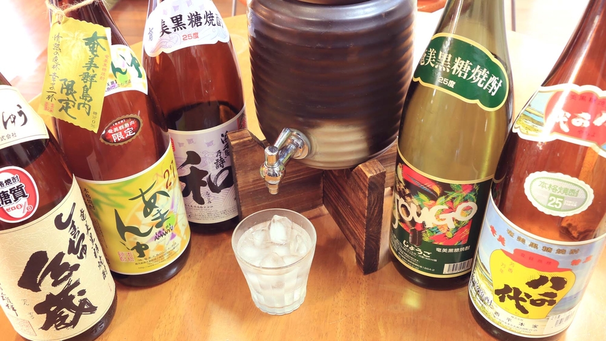 【焼酎】嬉しい黒糖焼酎飲み放題（別途800円）