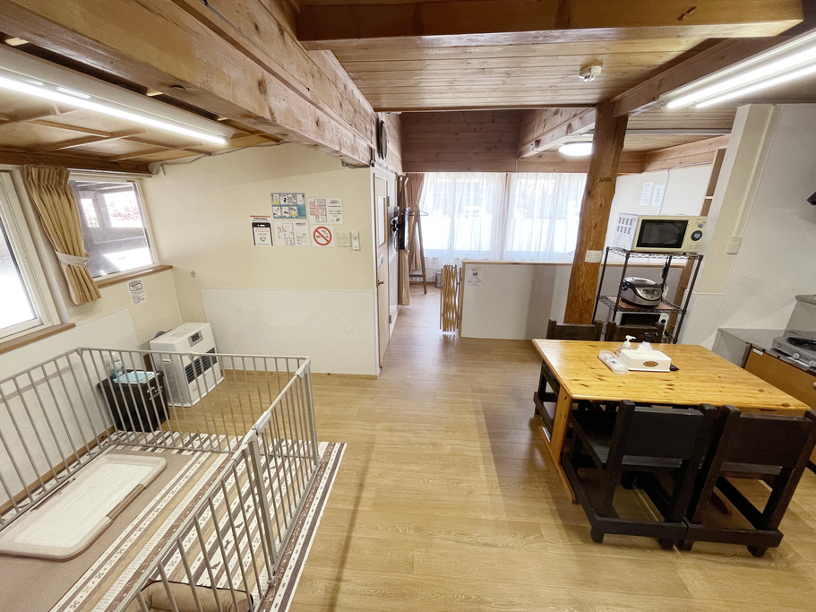 ワンちゃん専用棟タロ　リビング