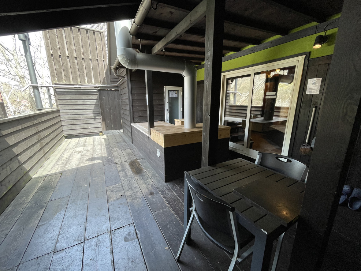 露天風呂付コンドミニアム5名定員　テラス