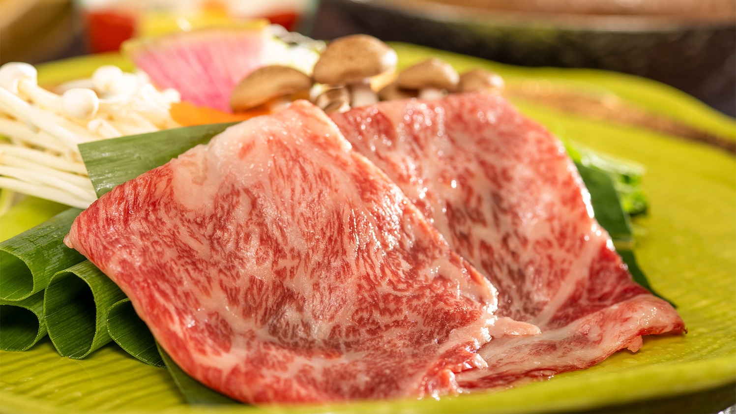 2026年10月〜【天遊磯会席『銀朱-ぎんしゅ』】和牛のしゃぶしゃぶも味わう〜秋からの新コース