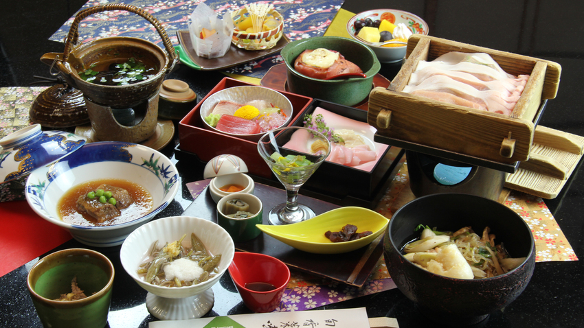 地酒3種呑み比べ付◆美酒と共に多彩な食材を楽しむ利き酒プラン◆1泊2食