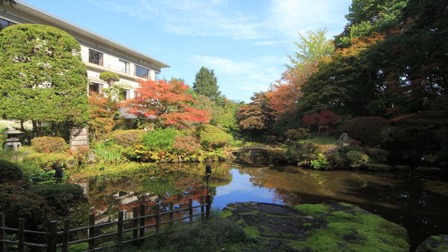 ■【庭園】当館自慢の日本庭園の四季景観